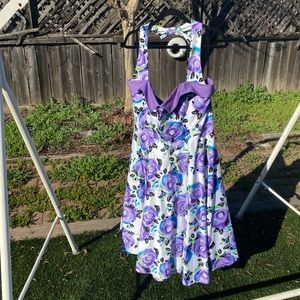 Tatyana Vintage Inspired Halter Swing Dress.